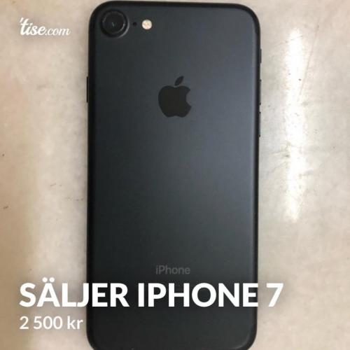 Säljer iphone 7